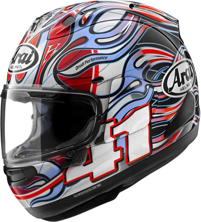 Мотошлем интеграл Arai RX-7V Evo Haga WSBK  8009600001