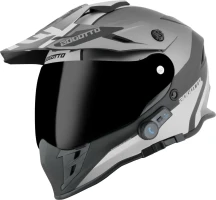 Мотошлем для мотокросса и эндуро Bogotto H331 BT Tour EVO Bluetooth