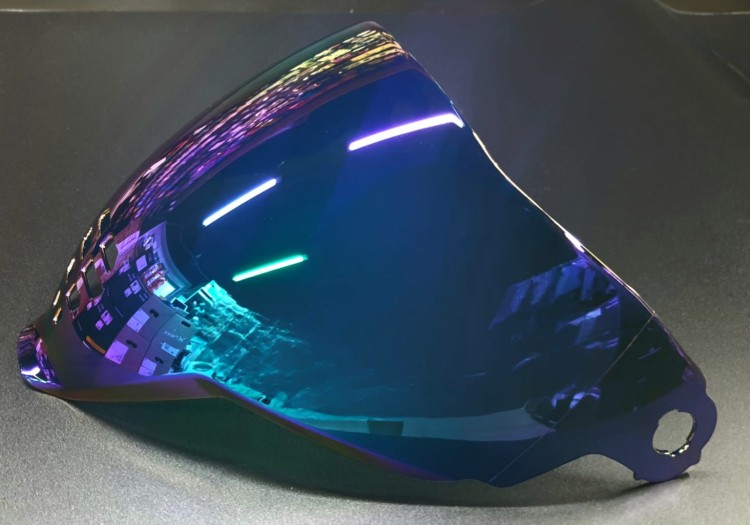 Визор Icon Fliteshield зеленый иридий