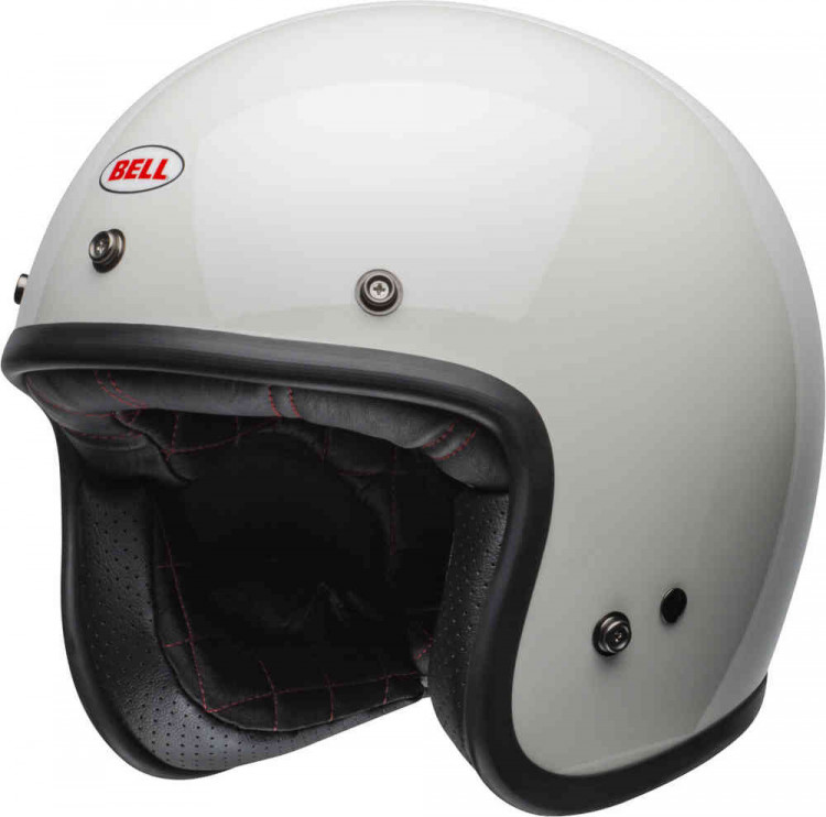Мотошлем открытый Bell Custom 500 Solid 06 Белый 8009198013