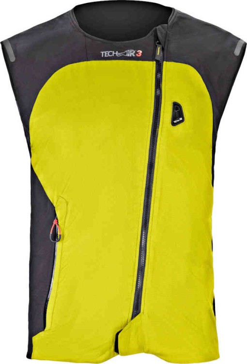 Мотозащита Alpinestars Tech-Air 3 V2 Чёрный/Неоново-Жёлтый 6505025-155