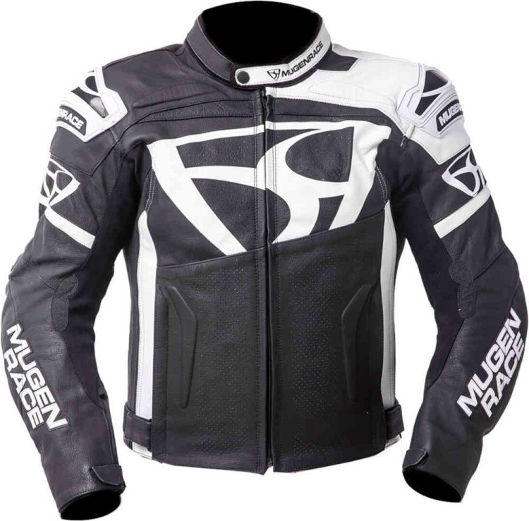 Мотокуртка кожаная мужская MUGENRACE Aggressore