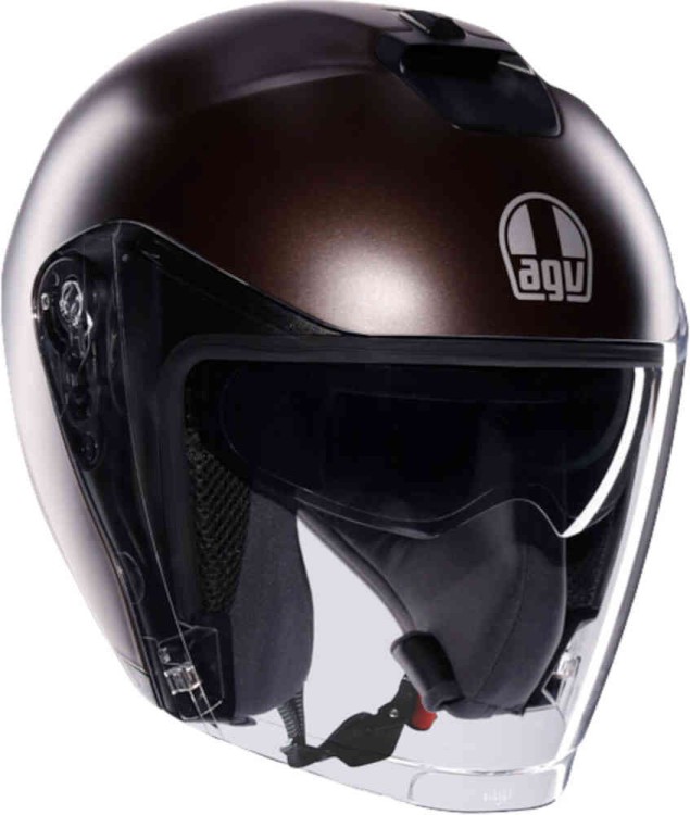 Мотошлем открытый AGV Irides Mono Матовый бронзовый 18469001-007-XL