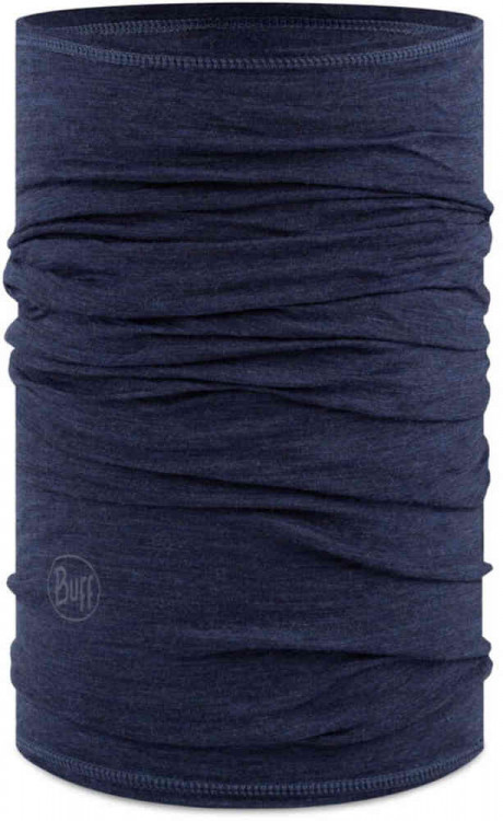 термобелье Buff Merino Lightweight Solid Темно-синий BU25001003