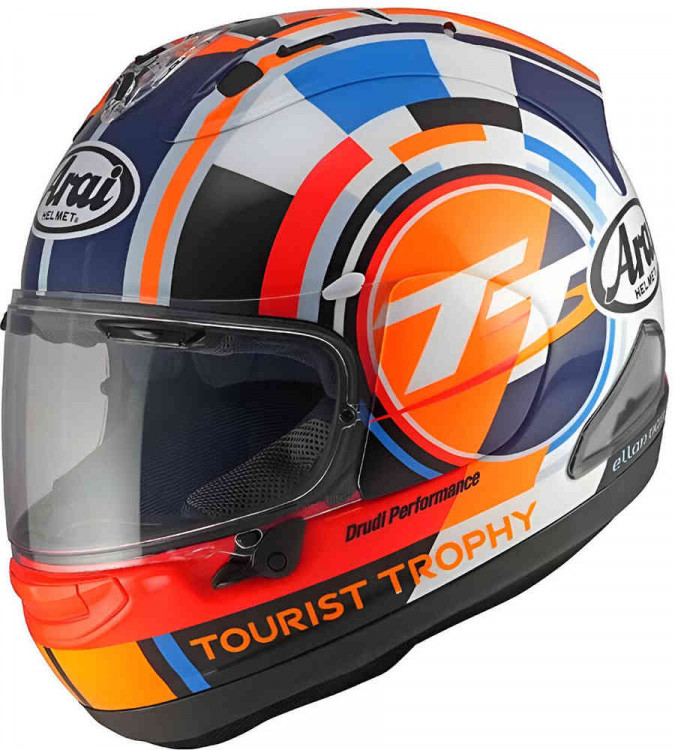Мотошлем интеграл Arai RX-7V Evo Isle Of Man TT 2025 Limited Edition  8009637001