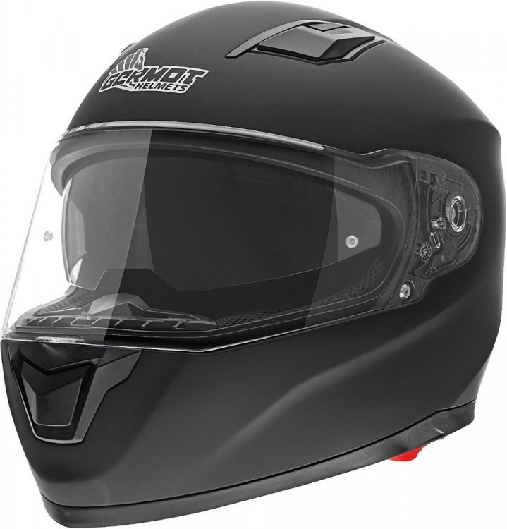 Мотошлем интеграл Germot GM 330 Черный матовый 00033010-XL
