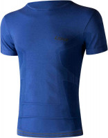 термобелье - майка Lenz 6.0 Merino Round Neck синий 295-33