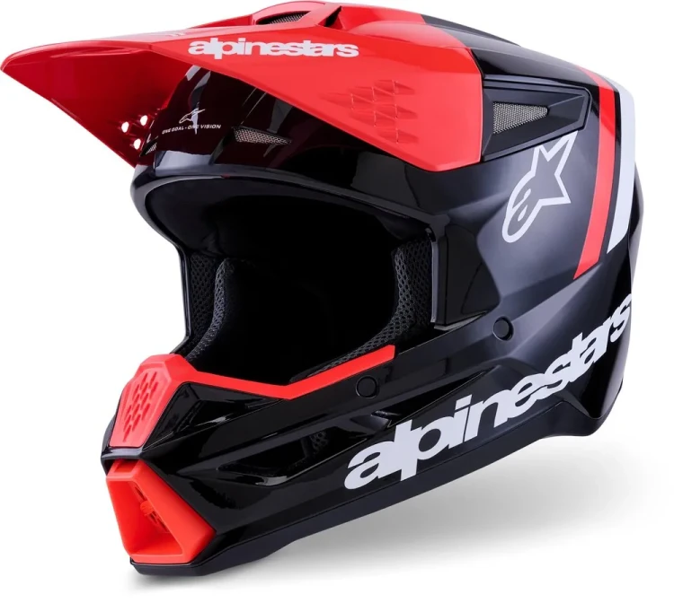 Мотошлем для мотокросса и эндуро Alpinestars S-M3 Radium