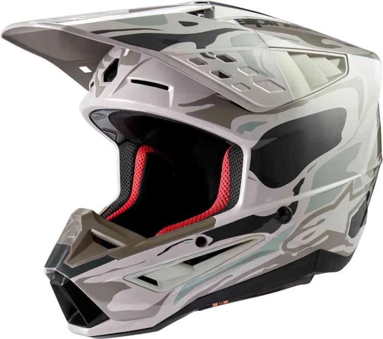Мотошлем для мотокросса и эндуро Alpinestars S-M5 Mineral 2024