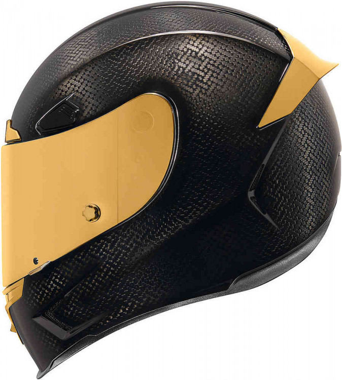 Icon Airframe Pro Carbon Gold мотошлем интеграл