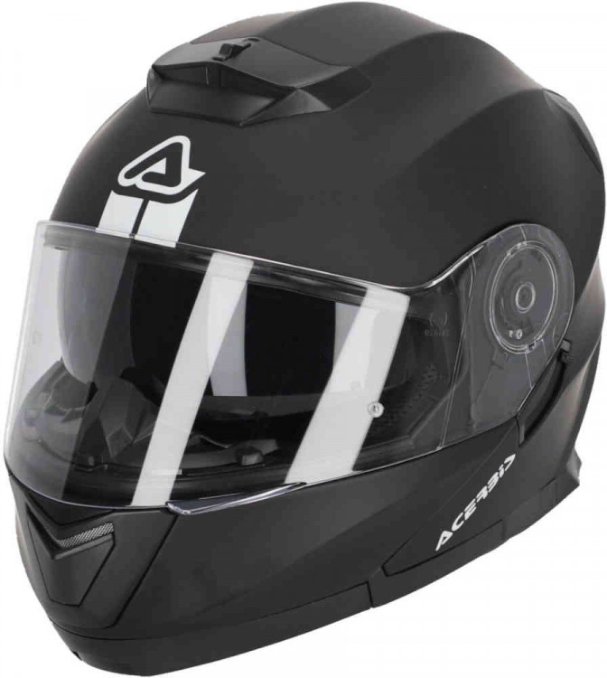 Мотошлем модуляр Acerbis Serel Solid 2024 Черный матовый 0025201.091.061