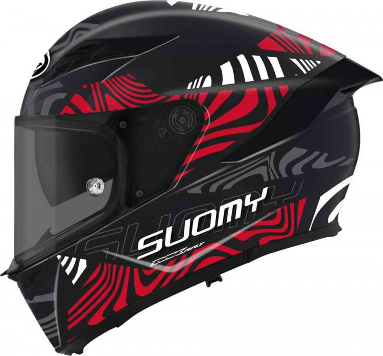 Мотошлем интеграл Suomy Stellar 2 Molten Черный/Красный K6SS0005.2
