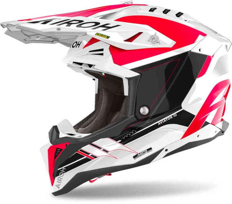 Мотошлем для мотокросса и эндуро Airoh Aviator 3 Saber