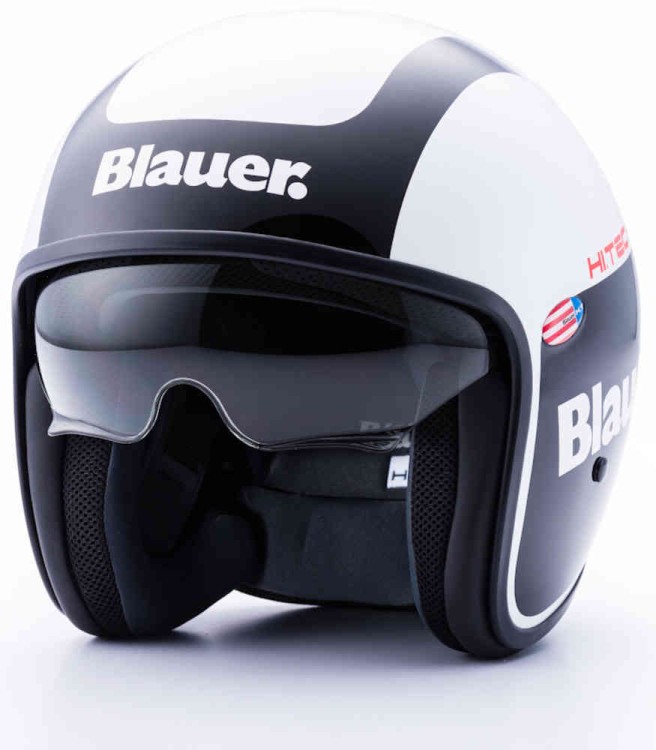 Мотошлем открытый Blauer Pilot 1.1 G Graphic Черный/Белый 12CBKHU01007-HS0016-H105-2XS