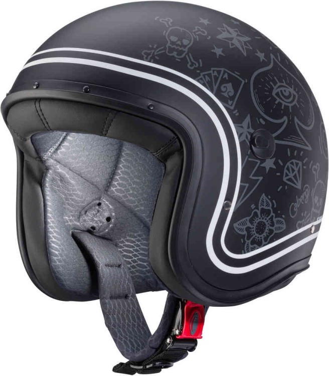 Мотошлем открытый Caberg Freeride Tattoo  CA30020097-2XL