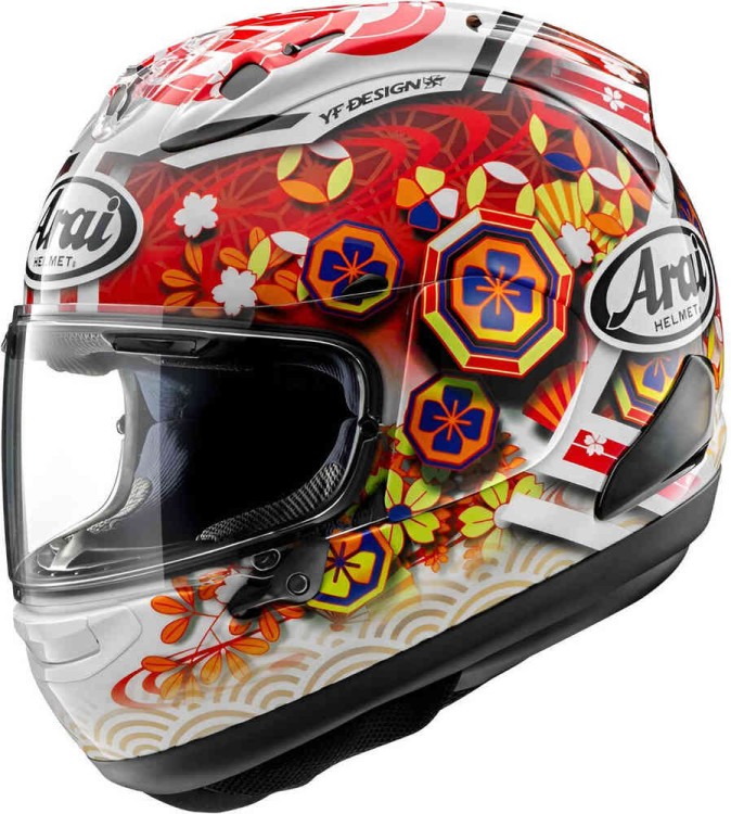 Мотошлем интеграл Arai RX-7V Evo Nakagami GP3  8009615002