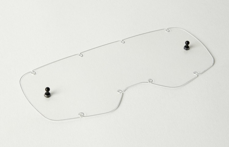 FOX Airspace/Main MX20 Lexan Прозрачный 25372-012-OS