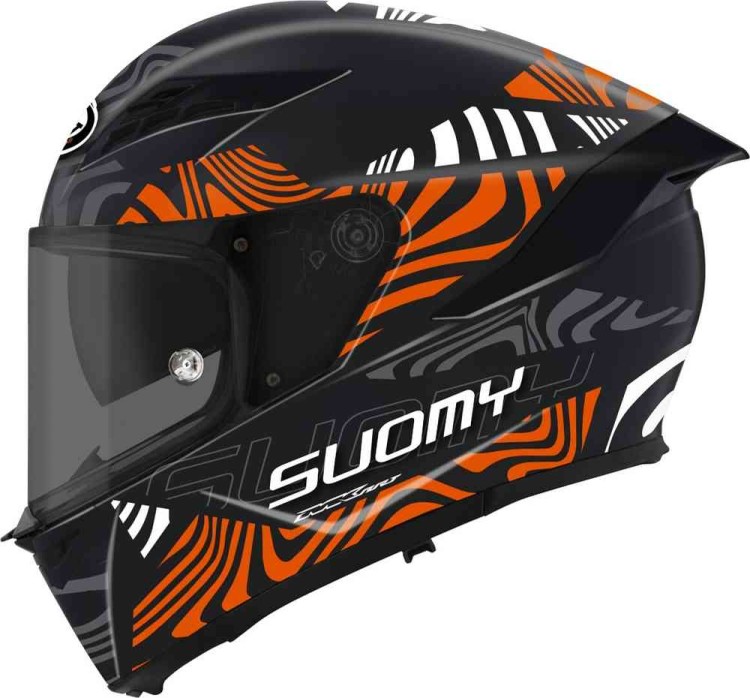 Мотошлем интеграл Suomy Stellar 2 Molten Черный/Оранжевый K6SS0006.2