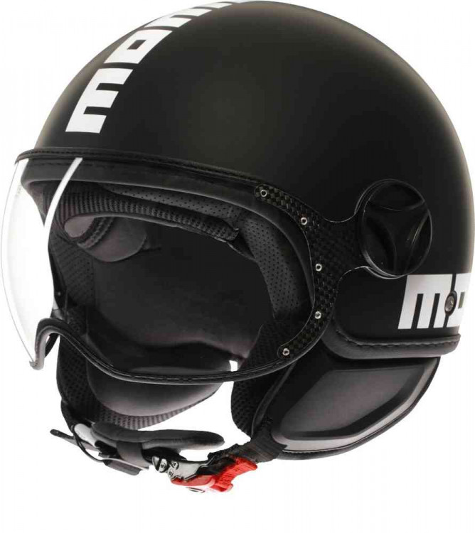 Мотошлем открытый MOMO FGTR Classic Mono Черный матовый 184A7001-001-XS