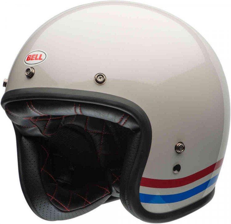Мотошлем открытый Bell Custom 500 Stripes  8009202004