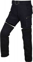 Мотоштаны текстильные мужские Bores Siggle 2 Черный 050-0018W29L30