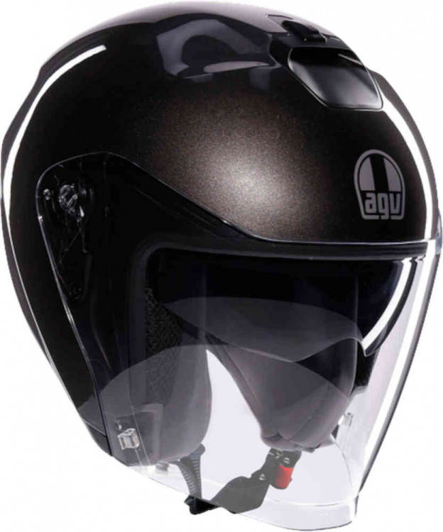 Мотошлем открытый AGV Irides Mono Серый 18469001-004-S