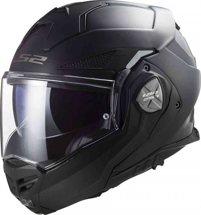 Мотошлем модуляр LS2 FF901 Advant X Solid Черный матовый 569011011XL