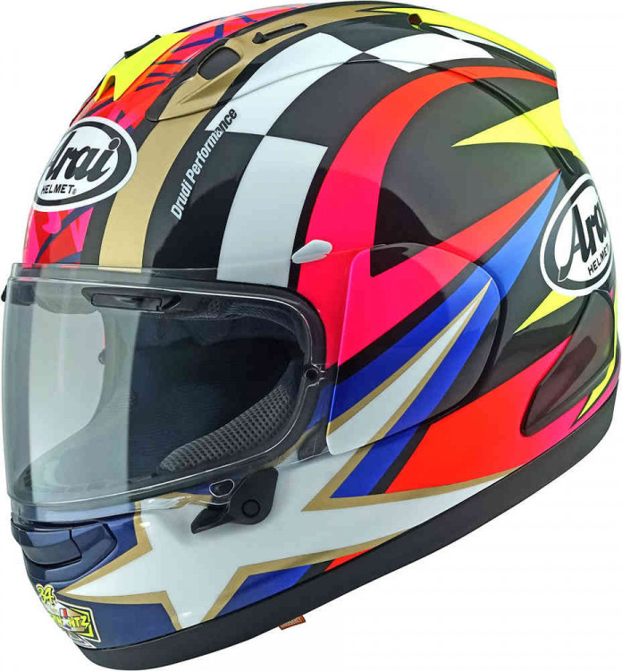 Мотошлем интеграл Arai RX-7V Evo Schwantz 30  8009090001