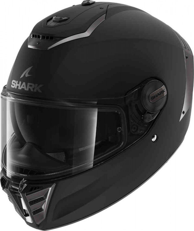 Мотошлем интеграл Shark Spartan RS Blank Черный матовый 2099900174643