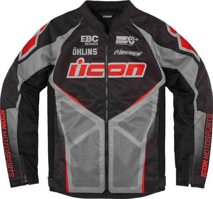 Мотокуртка текстильная мужская Icon Hooligan Ultrabolt