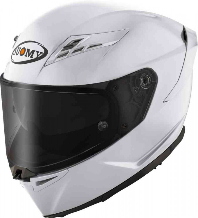 Мотошлем интеграл Suomy Stellar 2 Plain Белый K6SS00W3.2