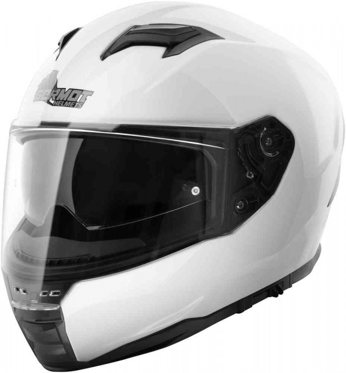 Мотошлем интеграл Germot GM 350 Белый GM00035002-XS