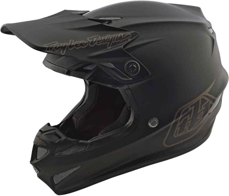 Мотошлем для мотокросса и эндуро Troy Lee Designs SE4 PA Mono