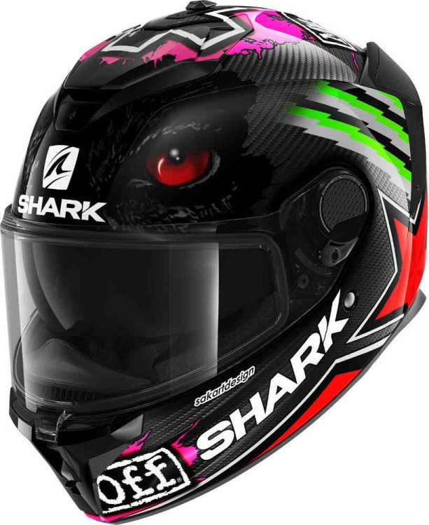 Мотошлем интеграл Shark Spartan GT Carbon Replica Redding Signature