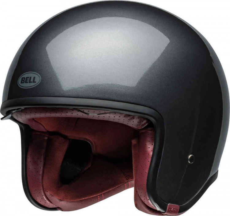 Мотошлем открытый Bell TX-501 Solid Антрацитовый 8008979034