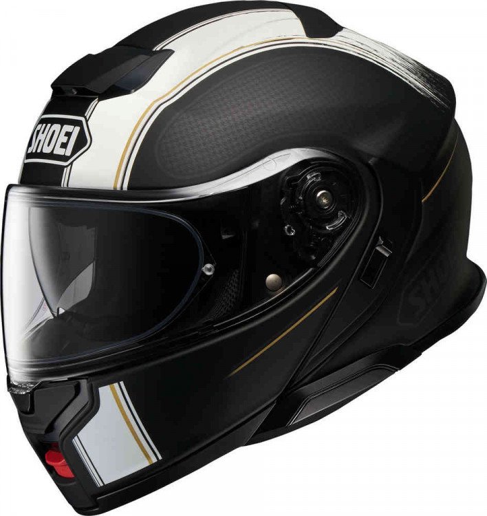 Мотошлем модуляр Shoei Neotec 3 Satori Черный/Белый/Красный 12 07 104 2