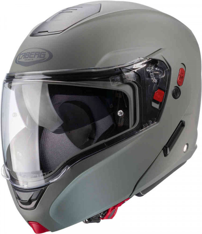 Мотошлем модуляр Caberg Horus X Матовый серый CA10093009-M