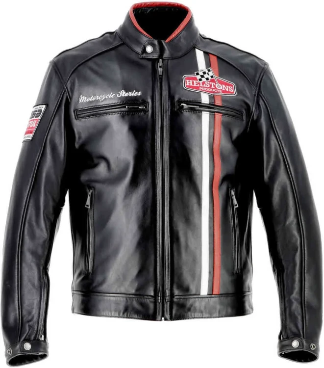 Мотокуртка кожаная Helstons Jay Motul Edition