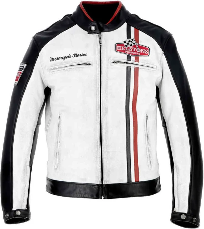 Мотокуртка кожаная Helstons Jay Motul Edition