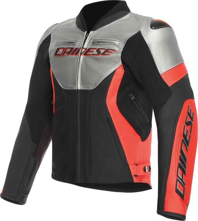 Мотокуртка кожаная мужская Dainese Racing 5