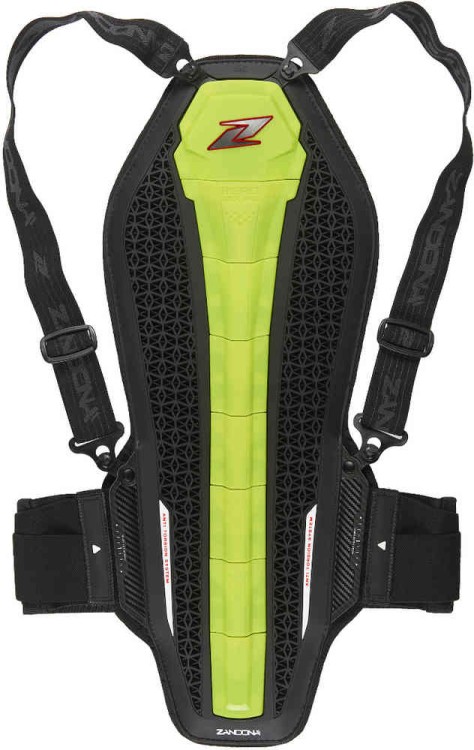 Мотозащита Zandona Hybrid Back Pro X8 Желтый 1308YFBK
