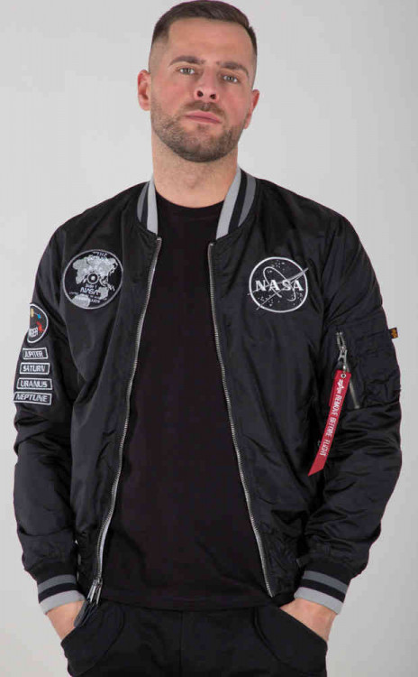 Куртка Alpha Industries MA-1 NASA Voyager Rev.  116105-03-L