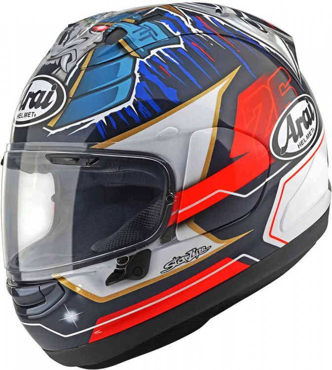 Мотошлем интеграл Arai RX-7V Evo Pedrosa Shogun  8009234001