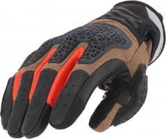 Мотоперчатки для города, спорта и туринга Acerbis Crossover Motorradhandschuhe коричневый/оранжевый 0024868.299.069