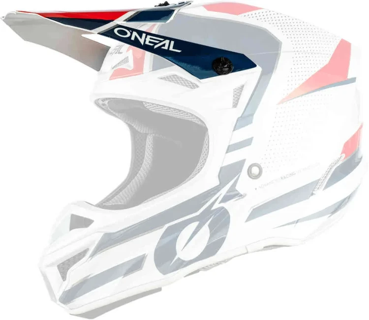 Oneal 5Series Polyacrylite Sleek Белый/Красный 0628-450