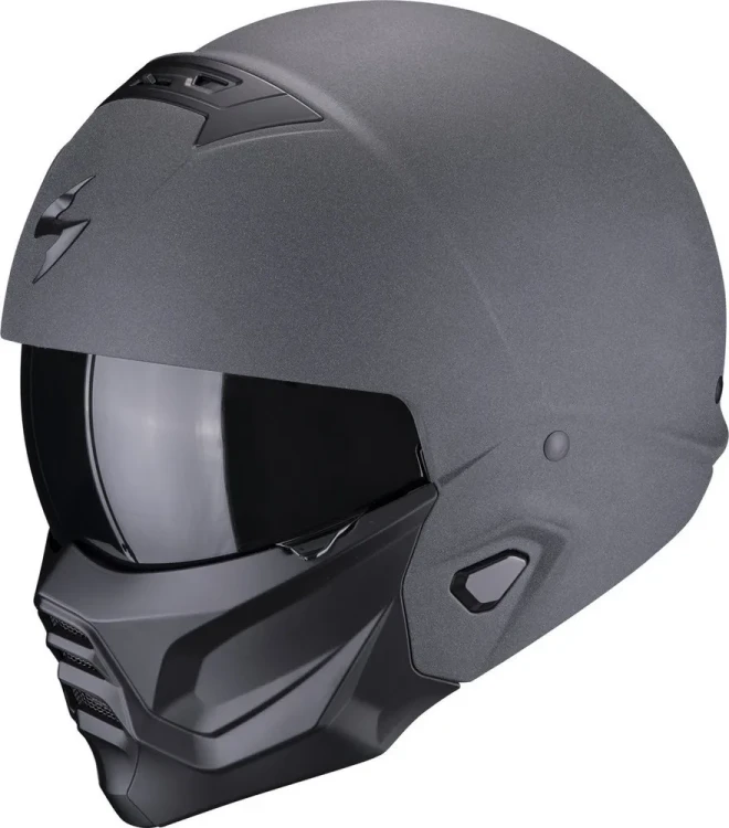Мотошлем открытый Scorpion EXO-Combat II Graphite