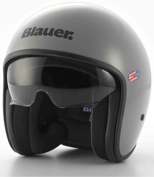 Мотошлем открытый Blauer Pilot 1.1 Monochrome