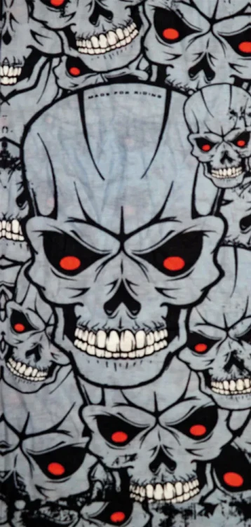 термобелье Modeka Skulls Grey  110630-7503-Stck