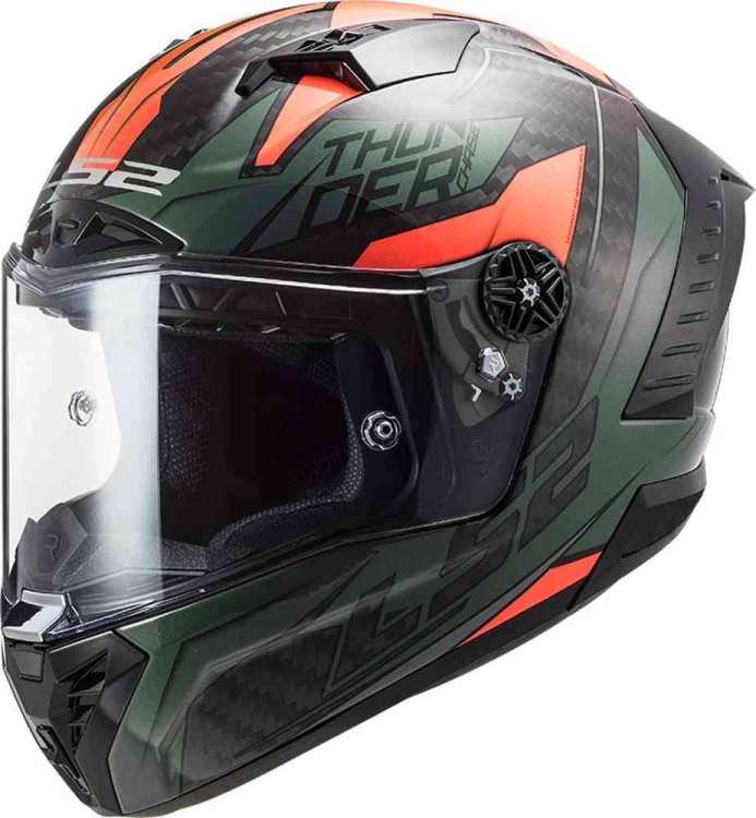Мотошлем интеграл LS2 FF805 Thunder Chase Carbon