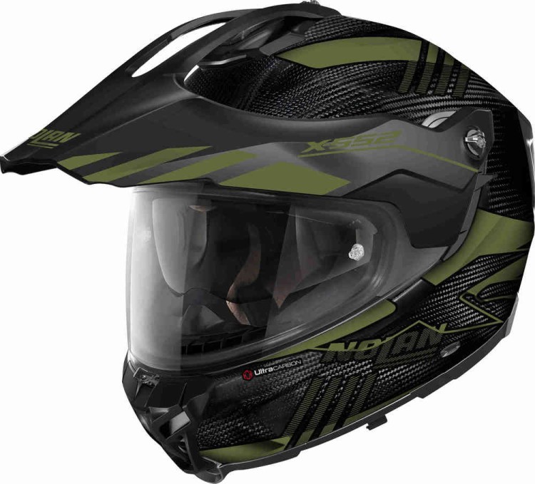 Мотошлем для мотокросса и эндуро Nolan X-552 Ultra Carbon Wingsuit N-Com